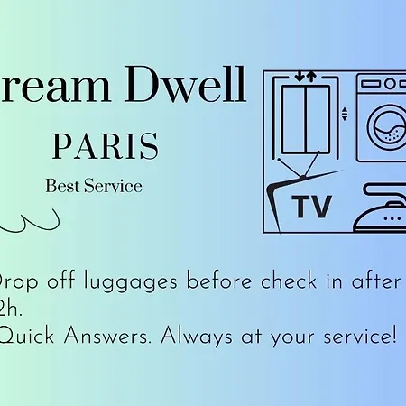 Appartamento Dream Dwell Paris-eiffel Tower Mirabeau Bridge Cozy In The 16th District *
